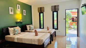 Quarto duplo clássico | Vista para o jardim