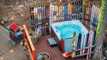 Idromassaggio all'aperto