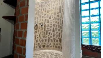 Towels, soap, toilet paper