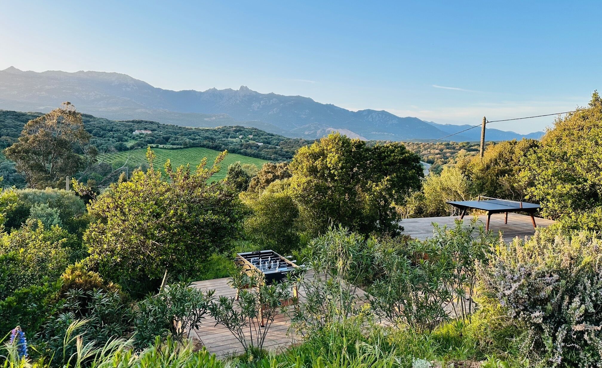 Enceinte de l’hébergement
