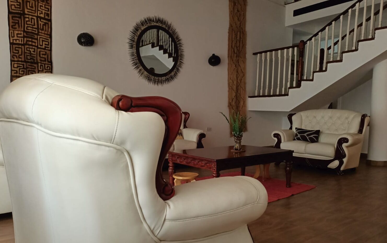 Family House | Living area | 24-inch Smart TV with digital channels