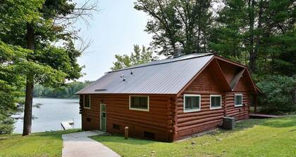 Mooreland Cabin on Spirit Lake Delta, WI Near Flying Eagle Resort
