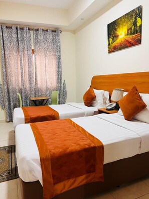 Comfort Double or Twin Room | In-room safe, soundproofing, iron/ironing board, free WiFi - MARHABA DEIRA HOTEL (Dubai)