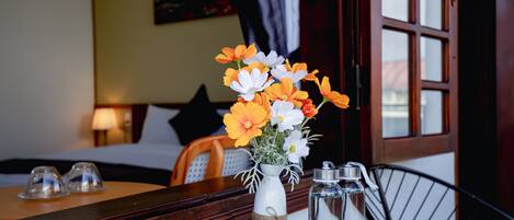 Deluxe Quadruple Room | Premium bedding, memory foam beds, minibar, desk