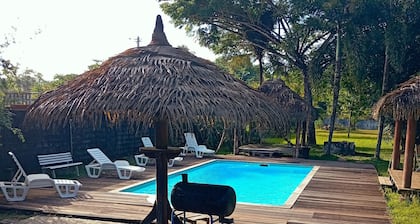 La Villa des Palmiers Bleus - Piscine & Jardin