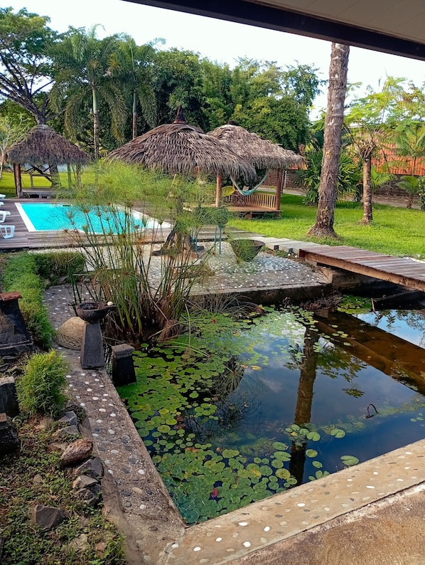 Enceinte de l’hébergement