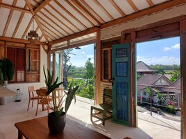 Vila design, 2 quartos, cozinha, vista para a montanha | Vista do quarto