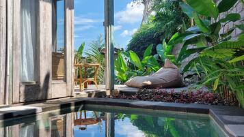 Deluxe Double or Twin Room, 1 King Bed, Private Pool, River View | Private pool