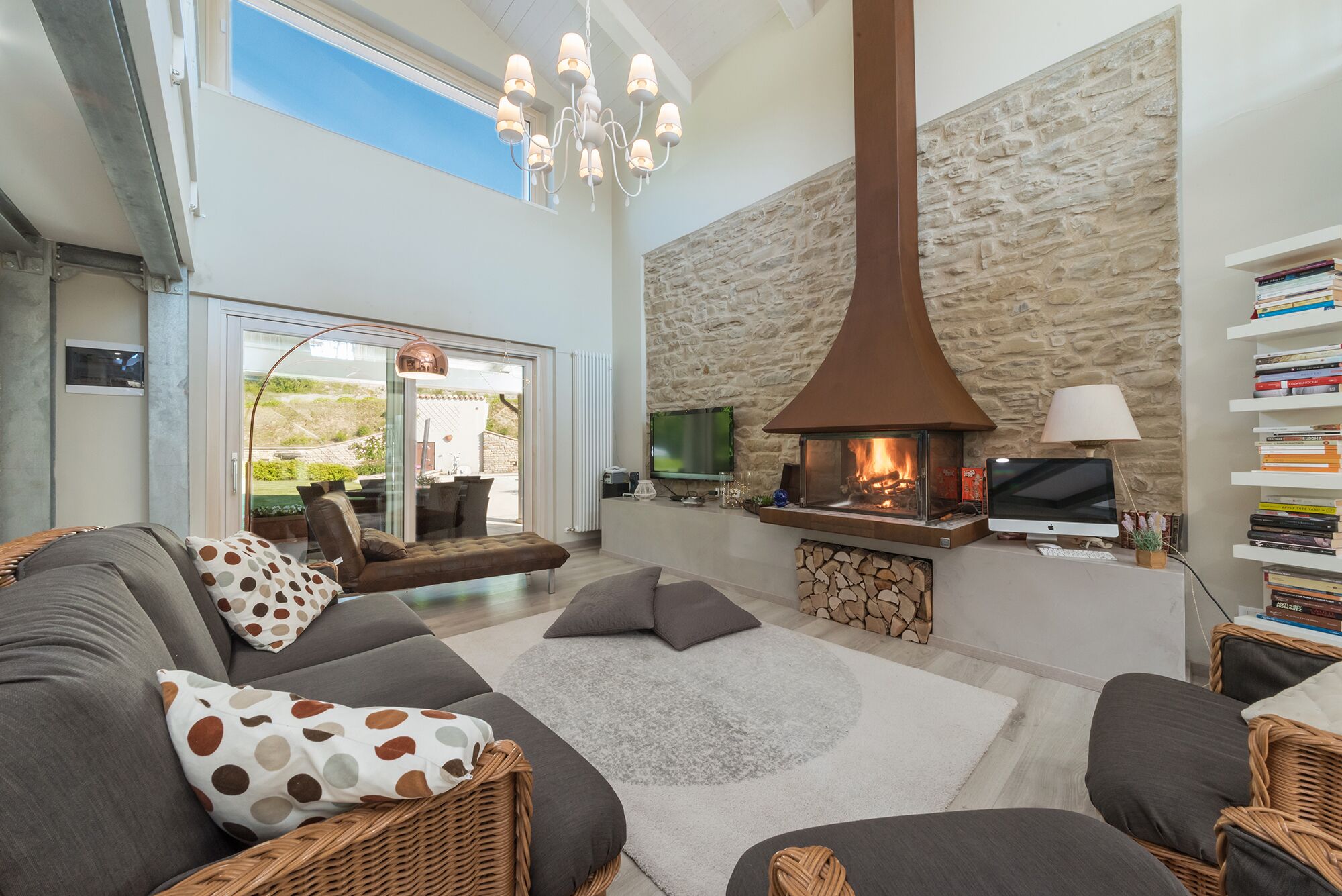 Villa, 2 Bedrooms, Private Pool, Garden View | Living area