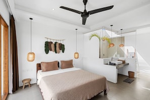 Vila | 2 quartos, escrivaninha, cortinas blackout