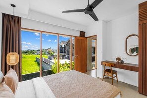 Villa | 2 chambres, bureau, rideaux dâobscurcissement, fer et planche Ă repasser