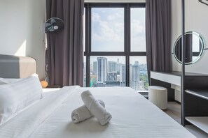 Appartement exécutif, 3 chambres | Accès au Wi-Fi (inclus), literie fournie