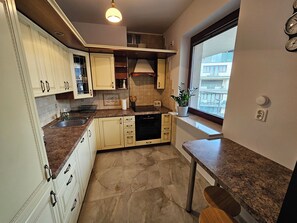 Apartment, 1 Schlafzimmer, Poolzugang | Eigene Küche | Geschirrspüler, Wasserkocher mit Kaffee-/Teezubehör