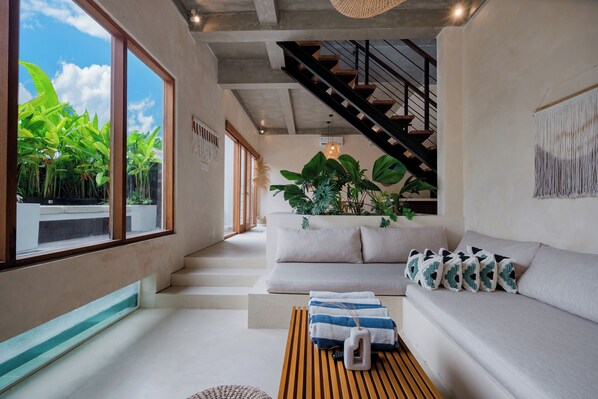 Living area - Octo 3 Villa by Betterplace (Canggu)