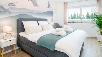 2 chambres, accĂšs Internet, draps fournis