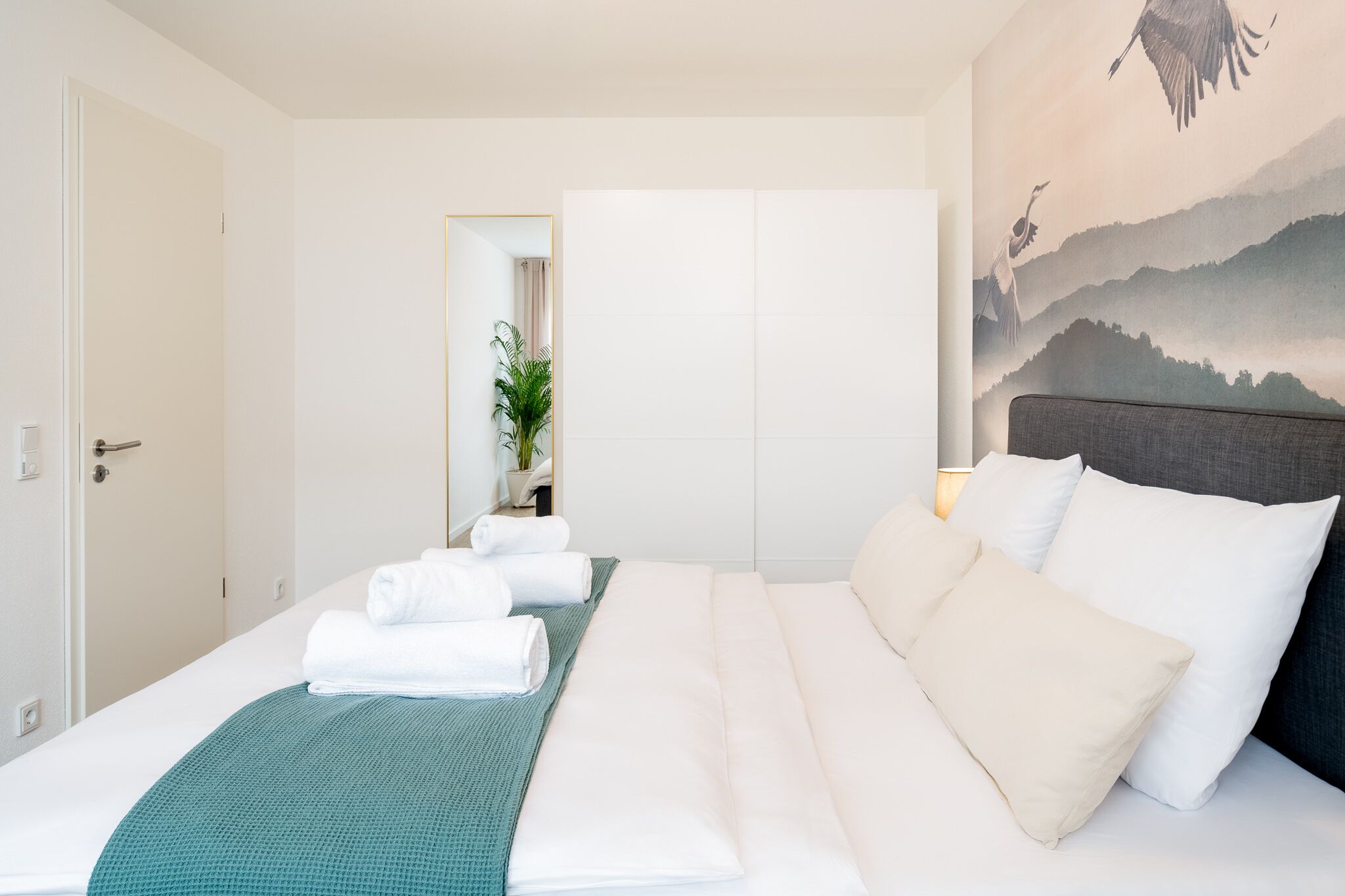 2 Schlafzimmer, Internetzugang, Bettwäsche