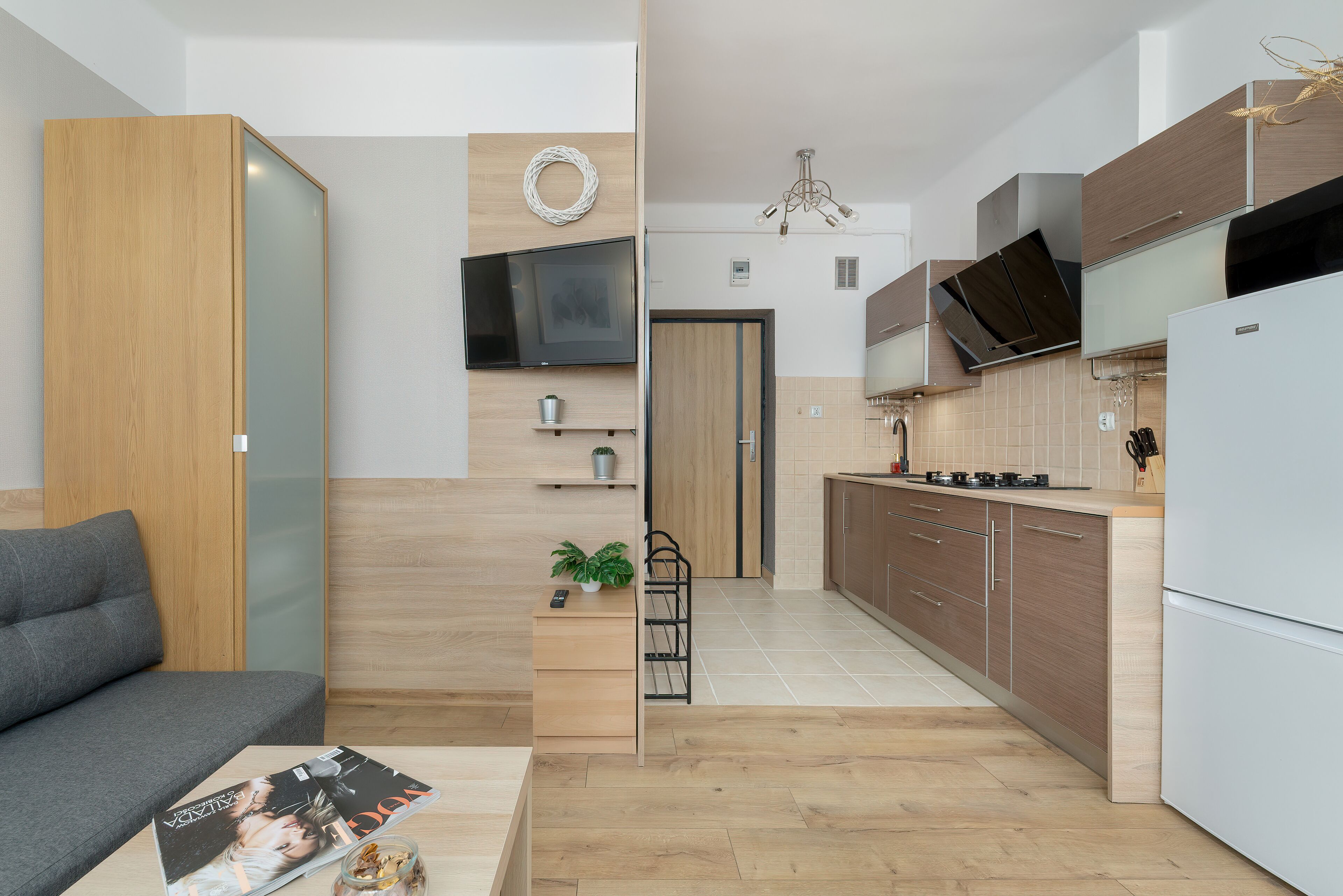 Studio, Kitchen | Living room