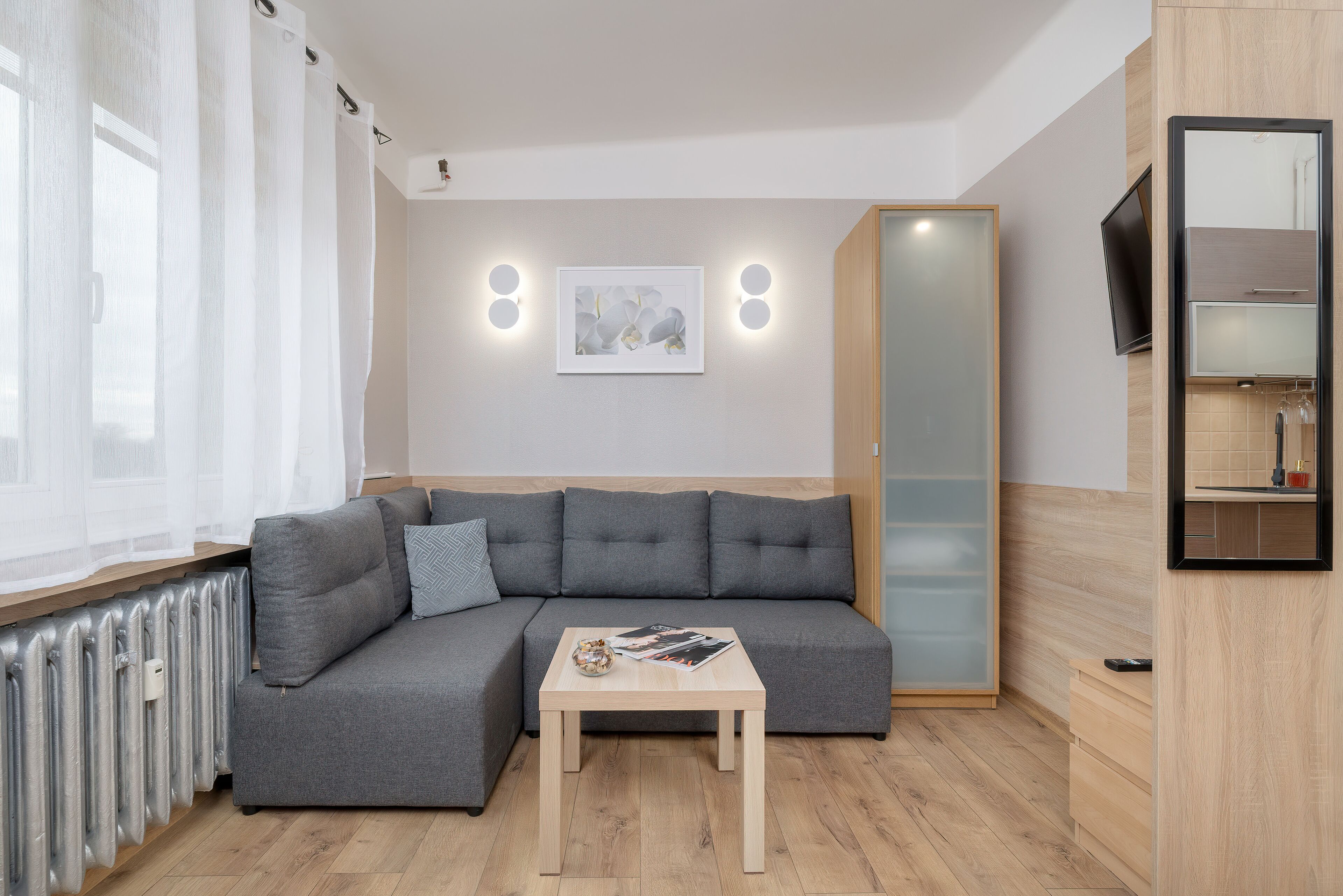 Studio, Kitchen | Living area