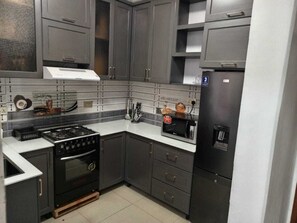 Microwave, oven, dishwasher - Aevon Apartment Kigali (Kigali)