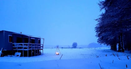 NEU Luxuriöses Tinyhaus Ferienhaus FREYR einmalig in Lübbenau