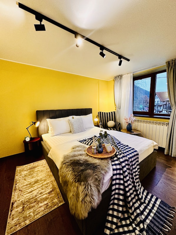 Appartement exécutif | 1 chambre, bureau, accès au Wi-Fi (inclus)