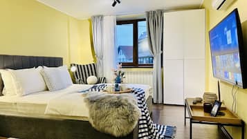 Apartamento ejecutivo | 1 dormitorio, escritorio, wifi gratis