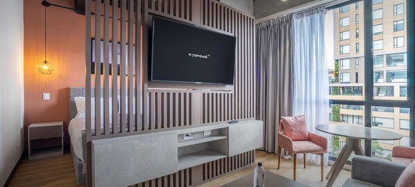 1 soveværelse, skrivebord, strygejern/strygebræt, Wi-Fi