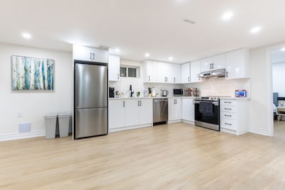 Newly renovated 2 bedroom suite lower level.