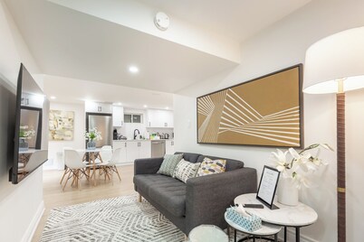 Newly renovated 2 bedroom suite lower level.