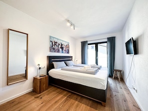 2 bedrooms, iron/ironing board, free WiFi, bed sheets - Ferienwohnung Alpenglühen (Oberstaufen)