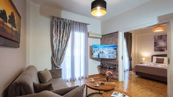 Leilighet – comfort | Allergitestet sengetøy, safe på rommet, blendingsgardiner og lydisolert