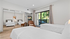 2 bedrooms, desk, iron/ironing board, free WiFi