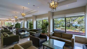 70-inch LCD TV with satellite channels