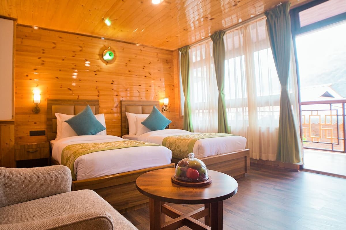Premium Twin kamer | 1 slaapkamer, geluiddichte muren, gratis wifi