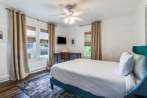 1 habitación, escritorio, wifi y ropa de cama