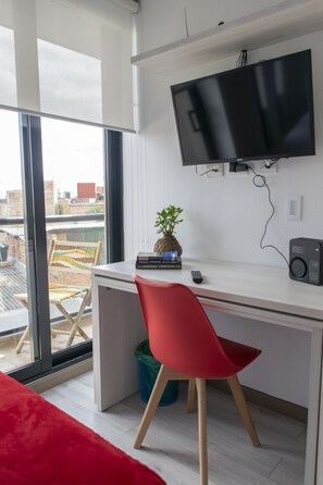 Basic Apartment, 1 Single Bed | 1 bedroom, Egyptian cotton sheets, premium bedding, down duvets - DAS HAUS (Bogotá)