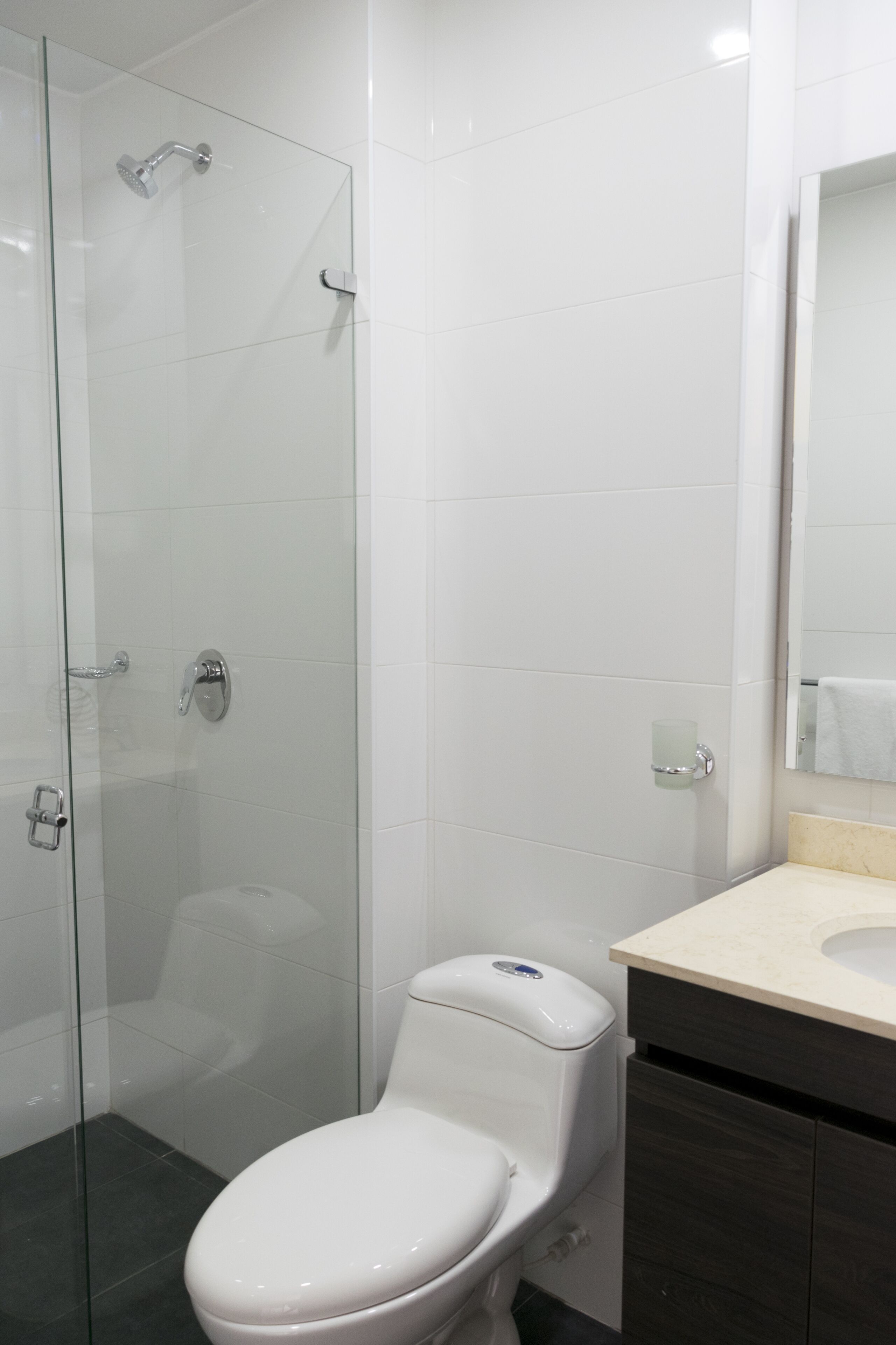 Appartamento Basic, 1 letto singolo | Bagno | Asciugacapelli, asciugamani, sapone, carta igienica