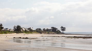 Vlak bij het strand