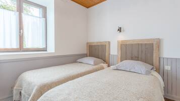 2 slaapkamers, beddengoed