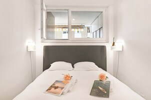 Apartamento família, vários quartos (Malibu46) | 1 quarto, Wi-Fi de cortesia, roupa de cama