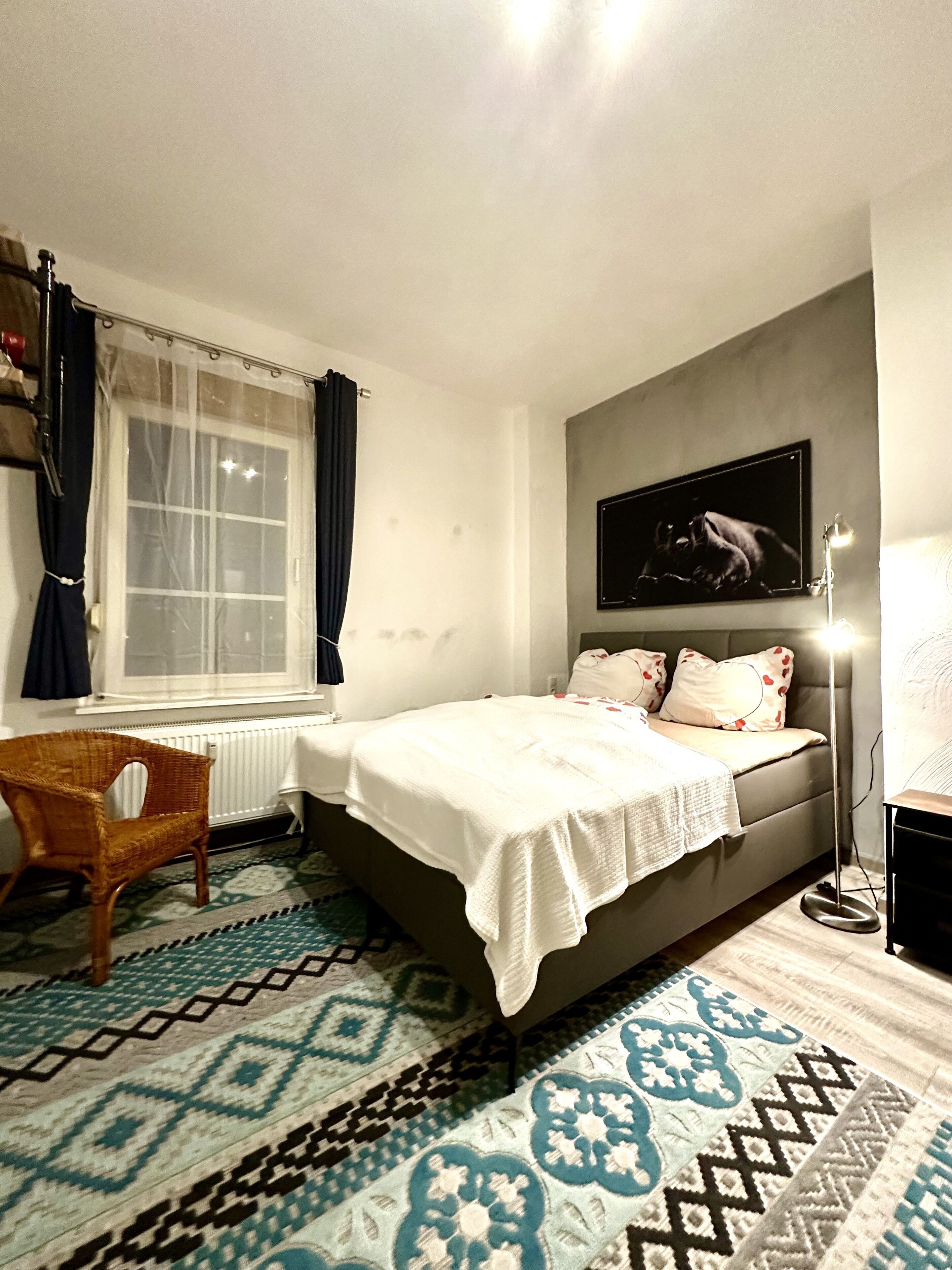 3 soverom, strykejern/-brett, wi-fi og sengetøy