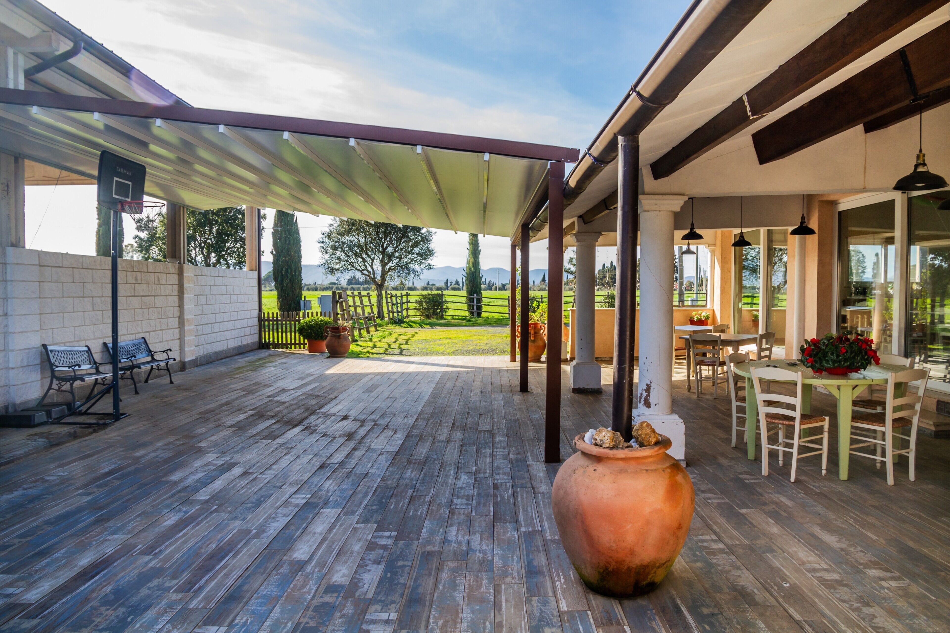 Restaurante al aire libre