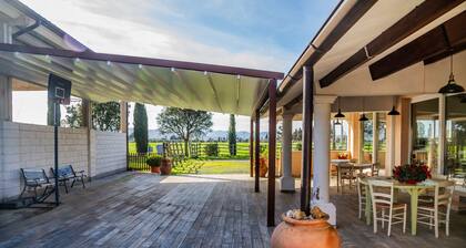 Farmhouse 'Le Gerlette - La Stalla' with Shared Pool, Wi-Fi and Air Conditioning