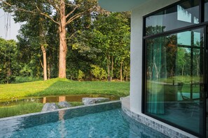 全景别墅, 2 间卧室, 私人游泳池 | 客房景观