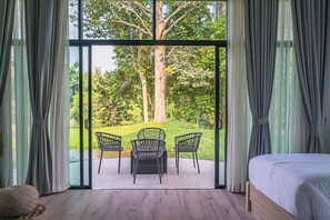 全景别墅, 2 间卧室, 私人游泳池 | 客房景观