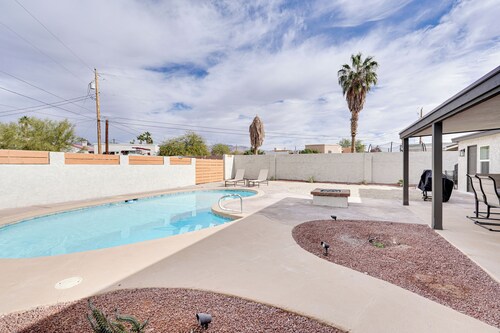 Pool, Grill & Fire Pit: Pet-friendly Arizona Home