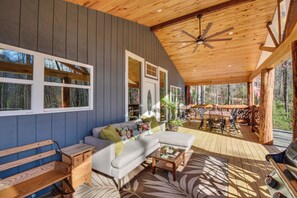 Interior - Mountain-view Cabin ~ 2 Mi to Downtown Clayton! (Clayton)