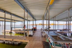 Interior - On-site Boat Ramp: Pet-friendly Kerens Studio! (Kerens)