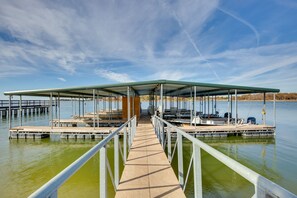 Interior - On-site Boat Ramp: Pet-friendly Kerens Studio! (Kerens)