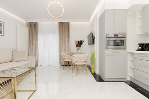 Studio, Kitchen | Living area - Glamour Studio by Renters Prestige (Warsaw)